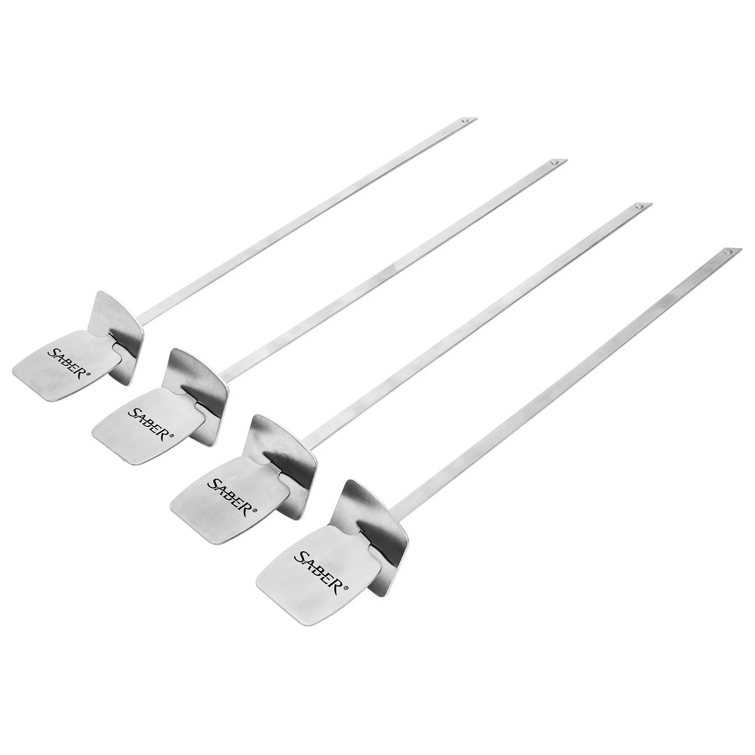 Saber A00AA7218 Stainless Steel Skewer Set With Sliders - Image 3