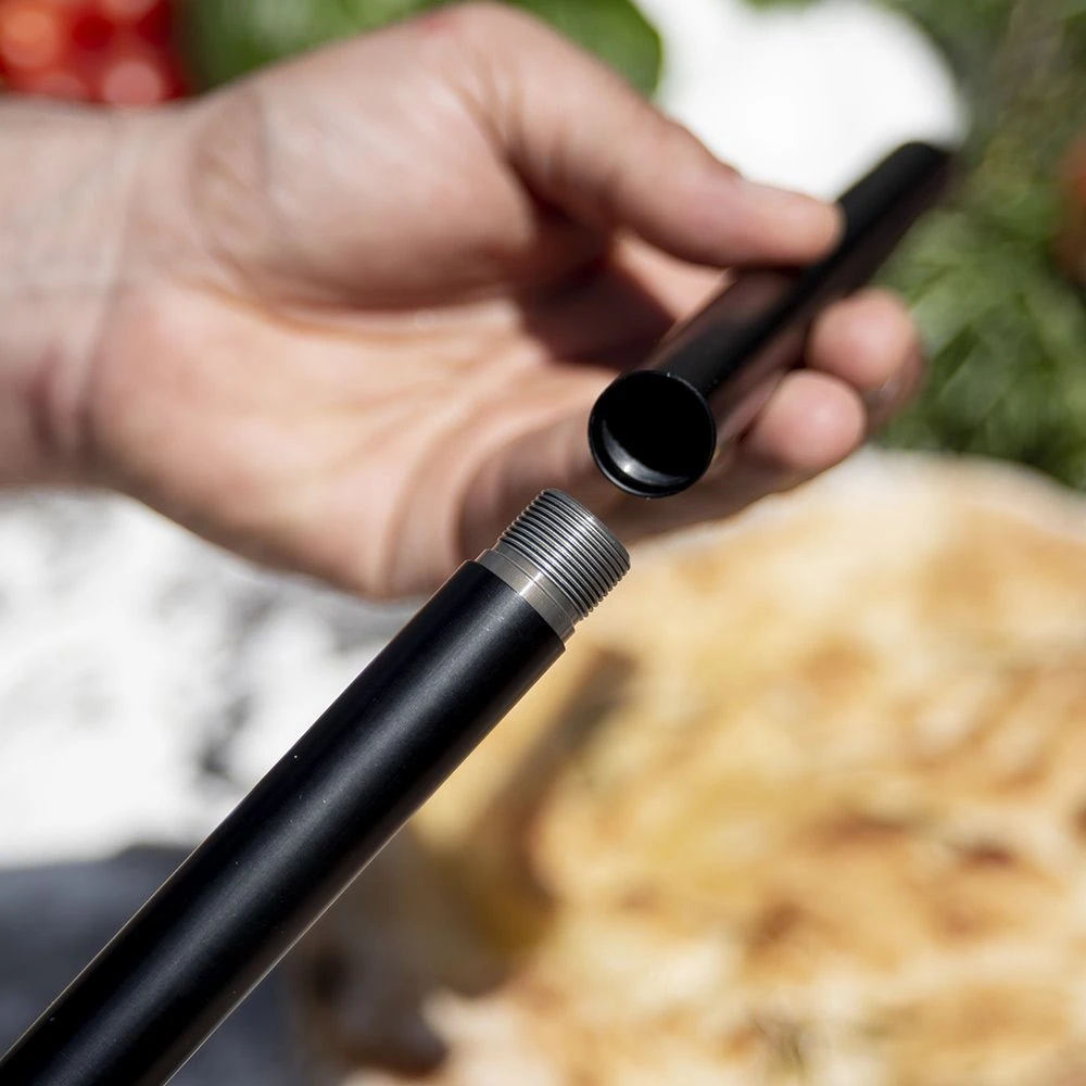 Alfa AC-4PSET48 48-Inch Large Pizza Peel, Turner, Brush, And Rake - Image 5