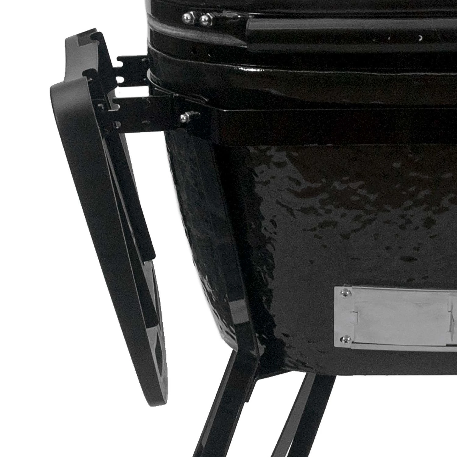 Primo CJRC Junior Oval Ceramic Charcoal All-In-One Kamado Grill Head On Wheeled Cradle - Image 3