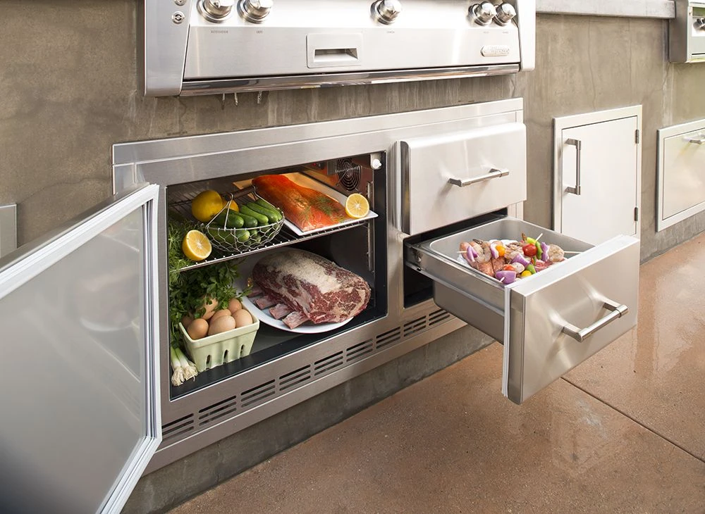 Alfresco ARXE-42 Under-Grill Refrigerator, Built-In, 42-Inch - Image 2