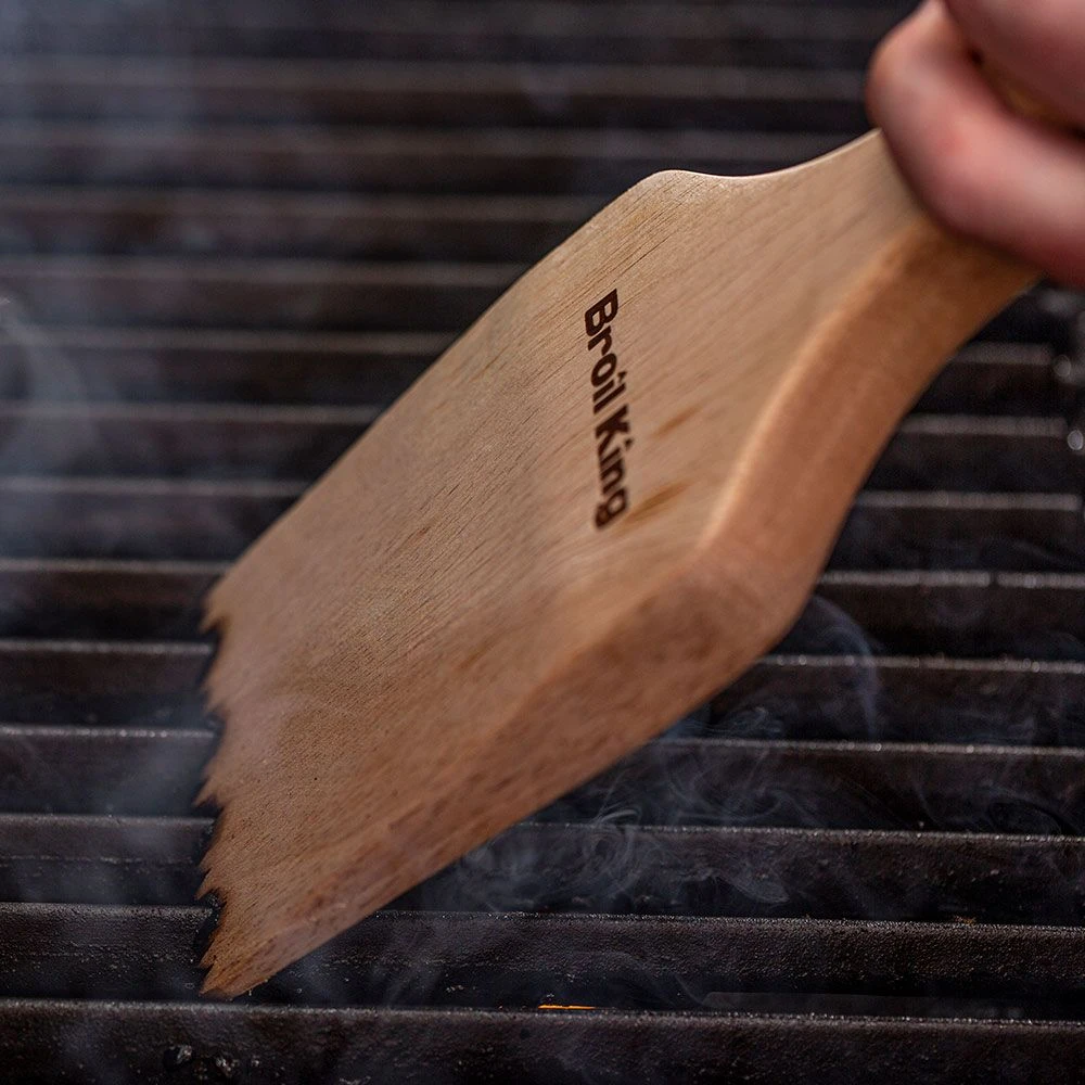 Broil King 65335 Wood BBQ Grill Scraper - Image 4
