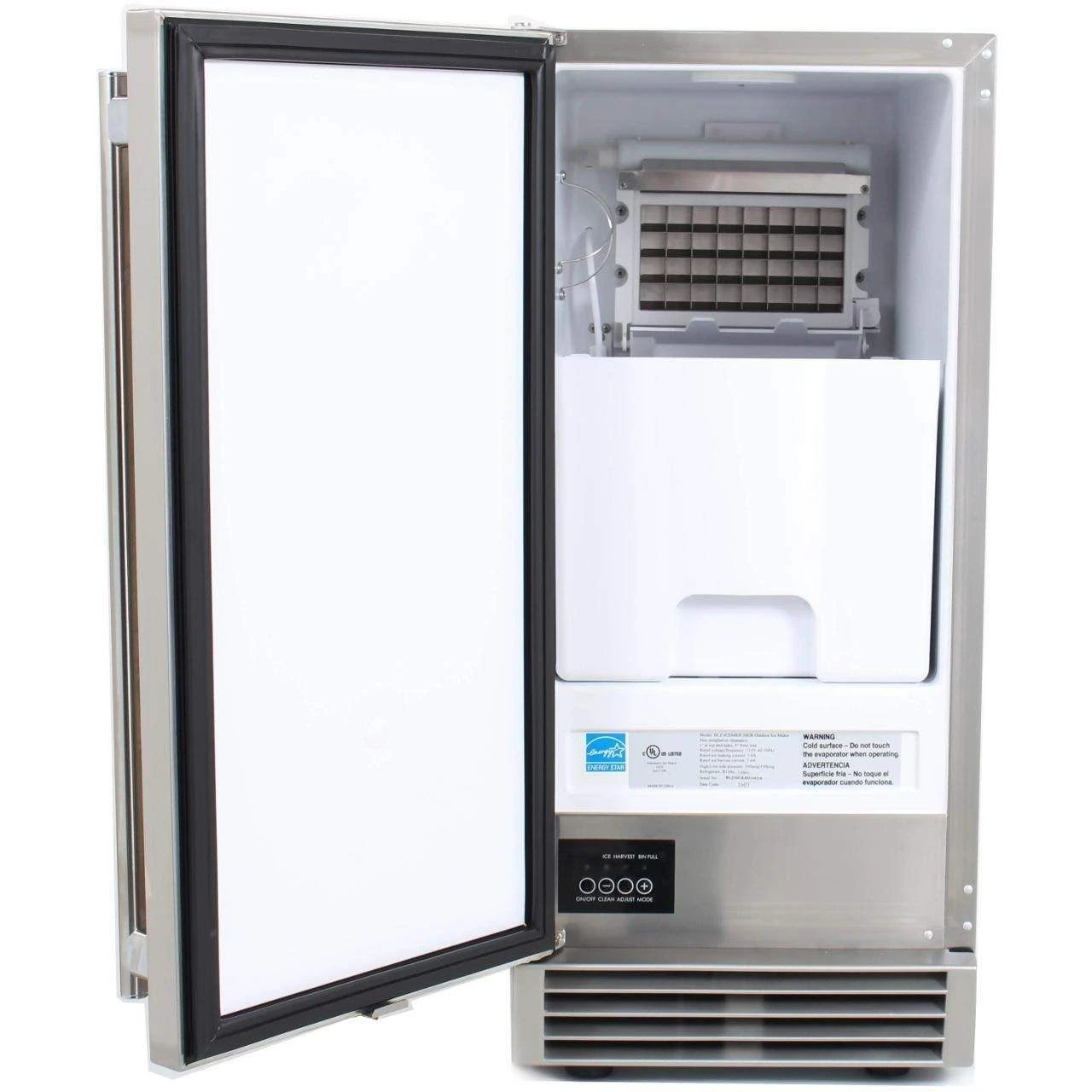 Blaze BLZ-ICEMKR-50GR Outdoor Ice Maker With Gravity Drain, 15-inches - Image 3