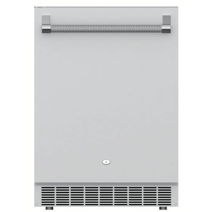 Aspire By Hestan ERS24 Stainless Steel Outdoor Refrigerator With Lock, 24-Inches