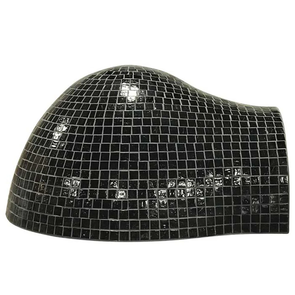 HPC Fire FDP-FORNO-EI Forno Dual Fuel Wood & Gas Countertop Glass Tile Pizza Oven On Cart