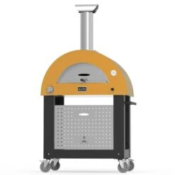 Alfa FXBRIO-NER Brio 27-Inch Dual Fuel Pizza Oven On Cart