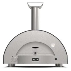 Alfa 2 Pizze 38-Inch Ardesia Gray Countertop Gas Pizza Oven