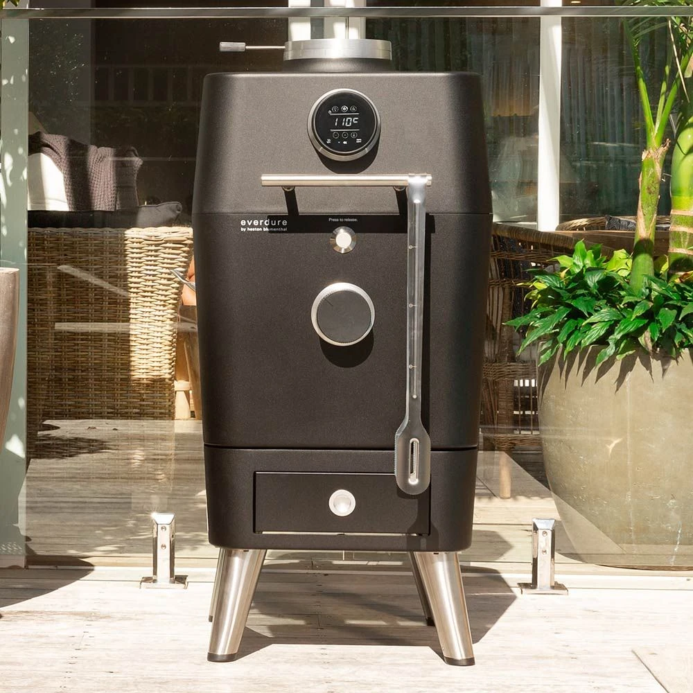 Everdure HBCE4K-Config 4K Electric Ignition Charcoal/Electric Outdoor Oven - Image 4