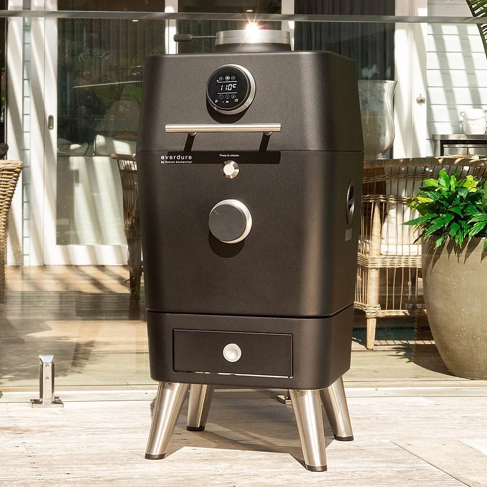 Everdure HBCE4K-Config 4K Electric Ignition Charcoal/Electric Outdoor Oven - Image 5