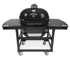 Primo CXLHJ Jack Daniel's Edition Extra Large Oval Ceramic Charcoal Kamado Grill On Cart