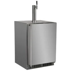 Marvel Stainless Steel Outdoor Built-In Beverage Dispenser With Lock, 24-Inch (MOKR124SS31A)