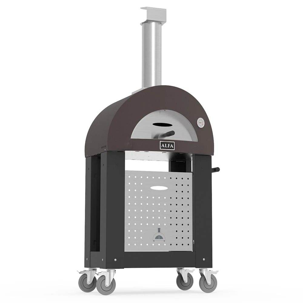 Alfa FXONE-LRAM Nano 23-Inch Wood-Fired Pizza Oven On Cart - Image 2