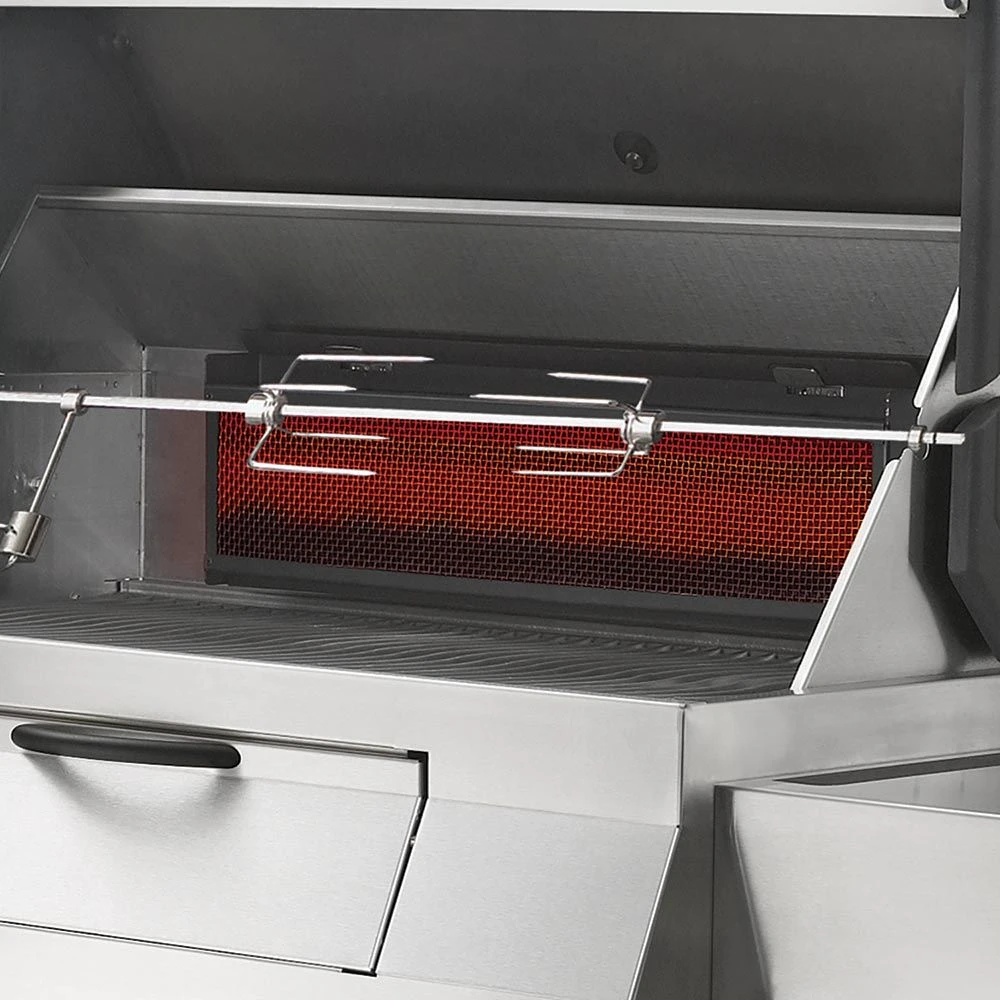 Napoleon PRO605CSS Professional Charcoal Grill On Cart - Image 4