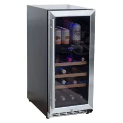 Summerset SSRFR-15WD 15-Inch Outdoor Rated Dual Zone Wine Cooler