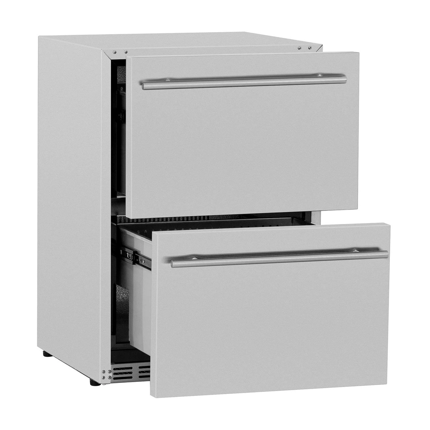 Summerset SSRFR-24DR2 Deluxe Outdoor Refrigerator Drawers, 5.3 Cubic Feet - Image 3