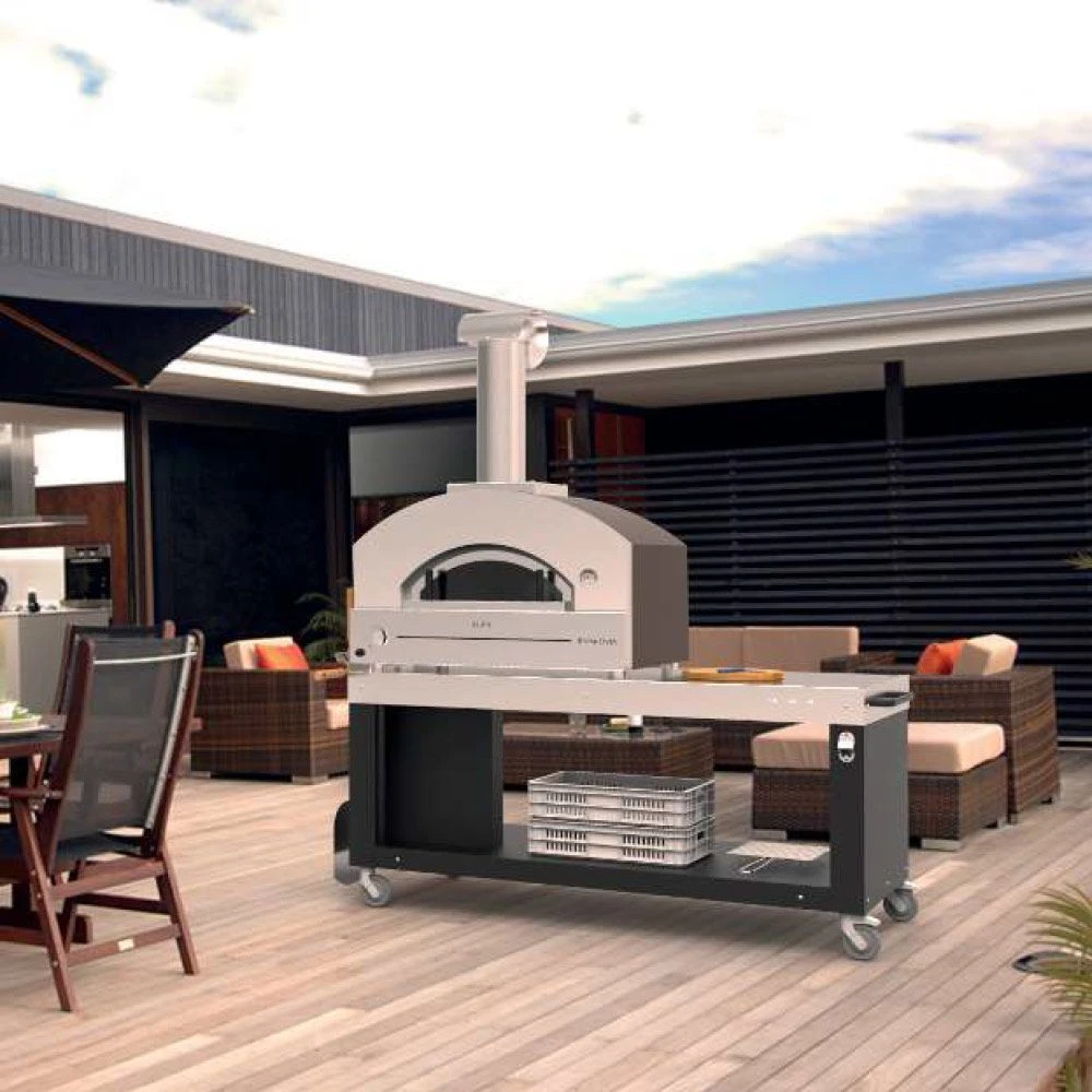 Alfa Stone Medium 40-Inch Countertop Gas Pizza Oven - Image 4