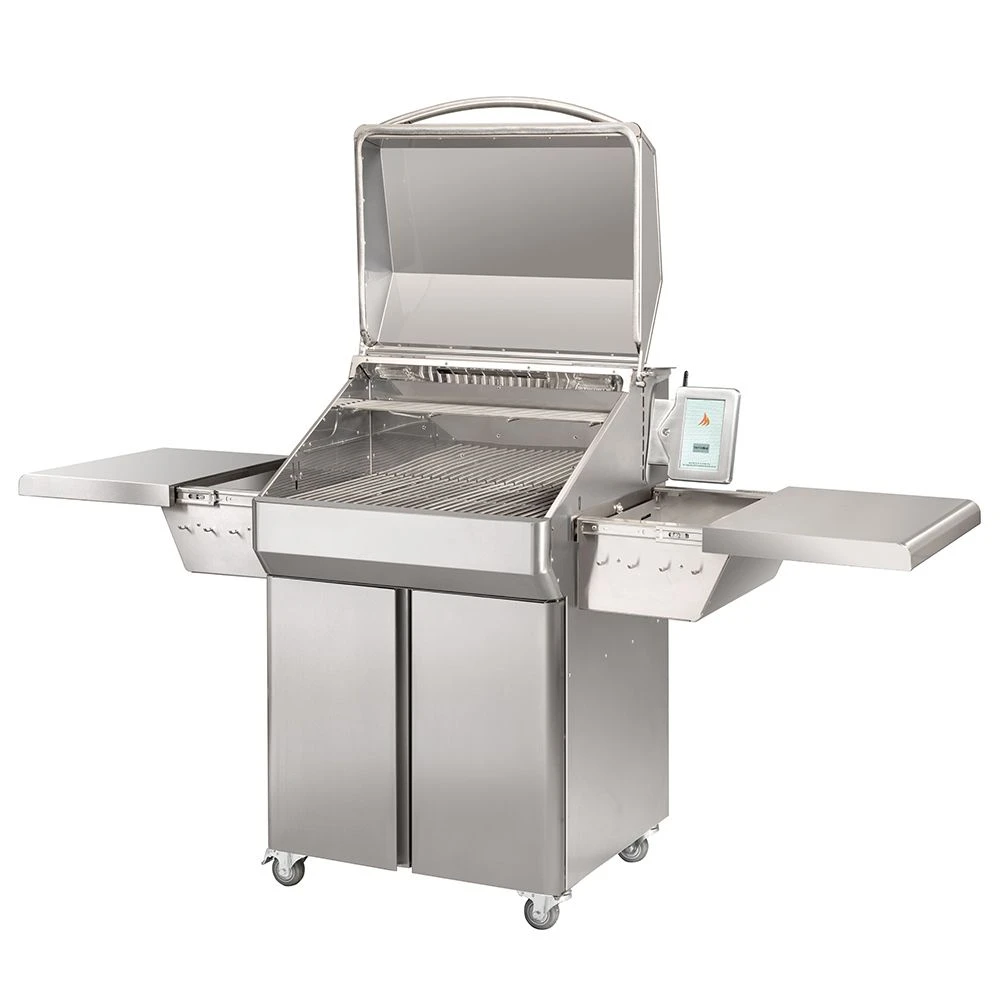 Memphis Grills VG0001S-ITC3 Pro ITC3 Freestanding Wood Fire Pellet Smoker Grill, Wi-Fi Controlled, 304 SS Alloy - Image 3