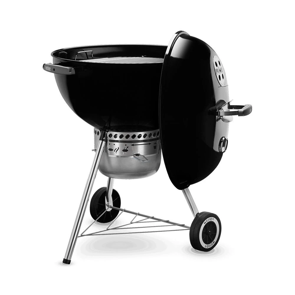 Weber Original Kettle Premium Charcoal Grill, 22-Inch (WEB-KETTLE-PREM) - Image 4