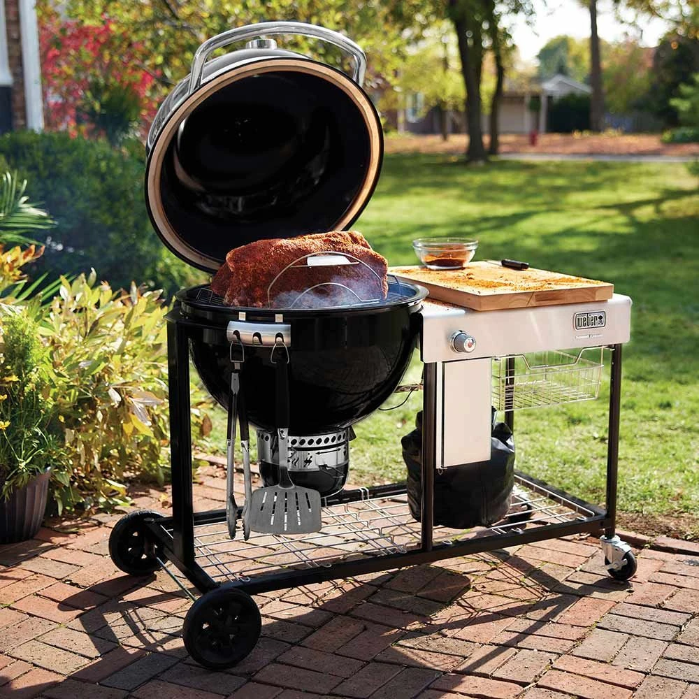 Weber Summit Kamado S6 Freestanding Charcoal Grill Center With Gas Ignition, 24-Inch (WEB-18501101) - Image 5
